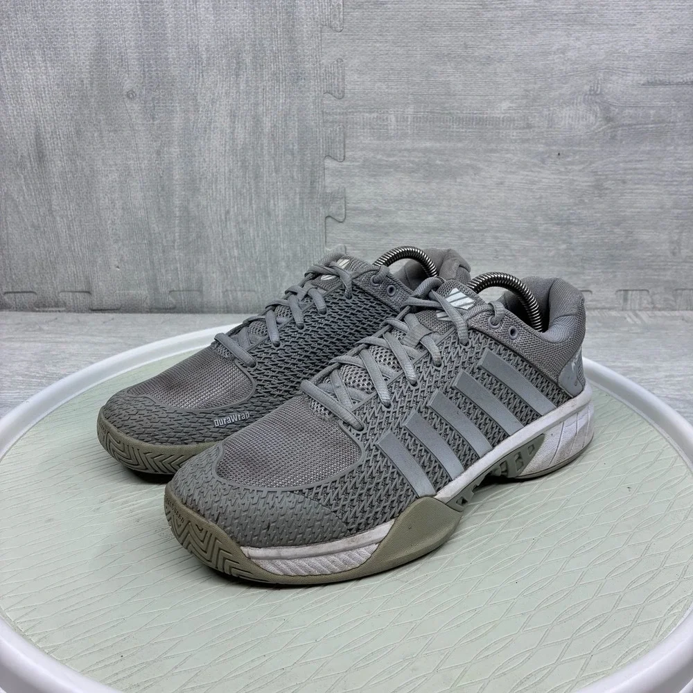 K-Swiss Express Light Pickleball Shoes Women's 9.5 Gray Athletic 96563-072-M